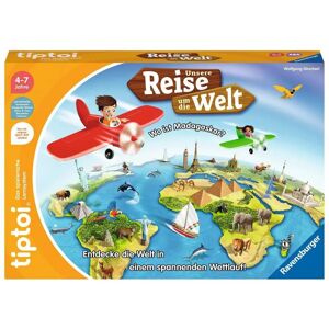 Ravensburger tiptoi Spiel - Unsere Reise um die Welt - Lernspiel ab 4 Jahren Ravensburger tiptoi Spiel - Unsere Reise um die Welt - Lernspiel ab 4 Jahren
