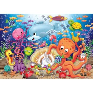 Ravensburger Fishie's Fortune - 24 Piece Giant Floor Jigsaw Puzzle for Kids 3+ - Educational Toy Ravensburger Fishie's Fortune - 24 Piece Giant Floor Jigsaw Puzzle for Kids 3+ - Educational Toy
