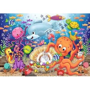 Ravensburger Fishie's Fortune - 24 Piece Giant Floor Jigsaw Puzzle for Kids 3+ - Educational Toy Ravensburger Fishie's Fortune - 24 Piece Giant Floor Jigsaw Puzzle for Kids 3+ - Educational Toy