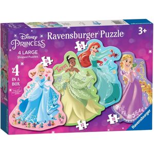 Ravensburger Disney Princess - 4 in Box Large Shaped Jigsaw Puzzles - Jigsaw Puzzle Ravensburger Disney Princess - 4 in Box Large Shaped Jigsaw Puzzles - Jigsaw Puzzle