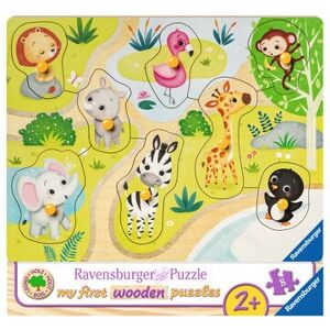 Ravensburger 00.003.687 Shape Puzzle 8 pcs Animals - Puzzle Ravensburger 00.003.687 Shape Puzzle 8 pcs Animals - Puzzle