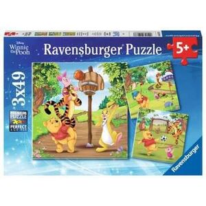 Ravensburger Winnie The Pooh 3 x 49 Piece Jigsaw Puzzle - Kids Age 5+ Ravensburger Winnie The Pooh 3 x 49 Piece Jigsaw Puzzle - Kids Age 5+