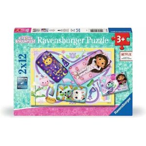 Ravensburger Puzzle Gabby's Dollhouse Collection 2 x 12 Ravensburger Puzzle Gabby's Dollhouse Collection 2 x 12