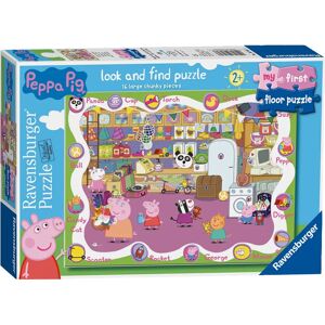 Ravensburger Peppa Pig My First Floor Puzzle - 16 pcs - Jigsaw Puzzle Ravensburger Peppa Pig My First Floor Puzzle - 16 pcs - Jigsaw Puzzle