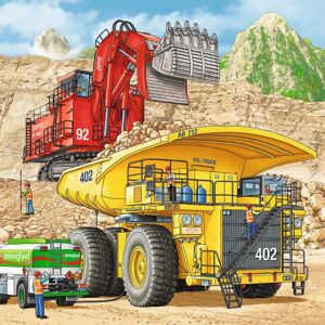 Ravensburger 4049817654361 Puzzle 147 pcs - Big Machines Ravensburger 4049817654361 Puzzle 147 pcs - Big Machines