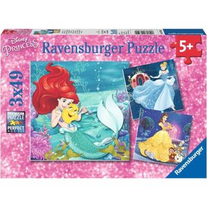 Ravensburger 09350 Puzzle - Disney Princess 3x 49 PC Jigsaw Ravensburger 09350 Puzzle - Disney Princess 3x 49 PC Jigsaw