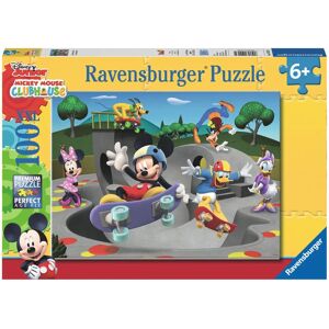 Ravensburger Mickey & Minnie: In the skate park Puzzle 100 pcs - Puzzle Ravensburger Mickey & Minnie: In the skate park Puzzle 100 pcs - Puzzle