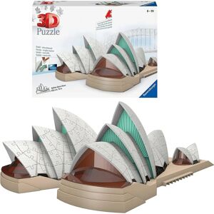 Quebra-cabeça 3D Ópera de Sydney Ravensburger - 216 Peças Quebra-cabeça 3D Ópera de Sydney Ravensburger - 216 Peças
