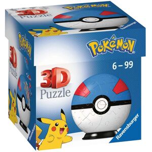 Ravensburger 11265 Pokémon 3D Puzzle - Super Ball - 54 pcs Ravensburger 11265 Pokémon 3D Puzzle - Super Ball - 54 pcs
