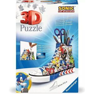 Ravensburger Sonic Hedgehog 3D Puzzle Sneaker - 108 pcs - Organize Desk Ravensburger Sonic Hedgehog 3D Puzzle Sneaker - 108 pcs - Organize Desk