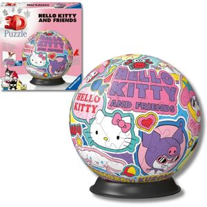 Ravensburger Hello Kitty And Friends 3d Puzzle Ball - Puzzle Ravensburger Hello Kitty And Friends 3d Puzzle Ball - Puzzle