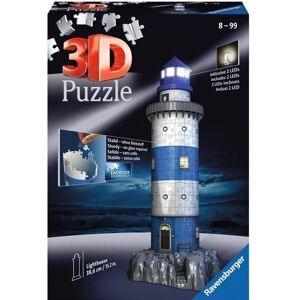 Ravensburger Lighthouse Light Up 3D Puzzle - Puzzle Ravensburger Lighthouse Light Up 3D Puzzle - Puzzle