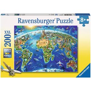Ravensburger 12722 Landmark Map Puzzle - Puzzle Ravensburger 12722 Landmark Map Puzzle - Puzzle
