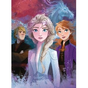 Ravensburger Elsa Anna Kristoff Puzzle - 300 Pieces - 49 x 36 CM Ravensburger Elsa Anna Kristoff Puzzle - 300 Pieces - 49 x 36 CM