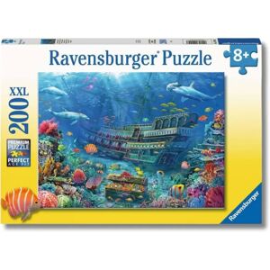 Ravensburger Sunken Ship XXL Puzzle - 200 Pieces - Underwater Discovery Ravensburger Sunken Ship XXL Puzzle - 200 Pieces - Underwater Discovery