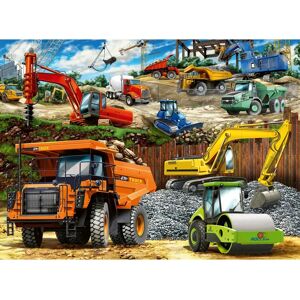 Ravensburger Construction Vehicles XXL - 100 Piece Jigsaw Puzzle Ravensburger Construction Vehicles XXL - 100 Piece Jigsaw Puzzle