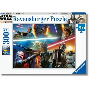 Ravensburger The Mandalorian: Crossfire 300-Piece Puzzle - Jigsaw Puzzle Ravensburger The Mandalorian: Crossfire 300-Piece Puzzle - Jigsaw Puzzle