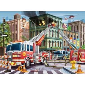 Ravensburger Fire Truck Rescue Jigsaw Puzzle - 100 pcs - Multicolore Ravensburger Fire Truck Rescue Jigsaw Puzzle - 100 pcs - Multicolore