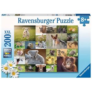 Ravensburger 13353 Puzzle Animali Neonati XXL - 200 Pezzi - Dai 8 Anni Ravensburger 13353 Puzzle Animali Neonati XXL - 200 Pezzi - Dai 8 Anni
