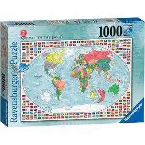 Ravensburger Portrait of the Earth 2 Jigsaw Puzzle - Geography & World Map - 1000 Pieces Ravensburger Portrait of the Earth 2 Jigsaw Puzzle - Geography & World Map - 1000 Pieces