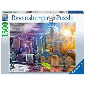 Ravensburger New York Summer Winter 1500 Puzzle - City Ravensburger New York Summer Winter 1500 Puzzle - City