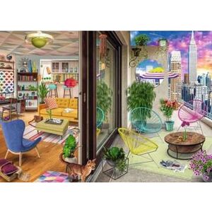 Ravensburger Model 165452 Puzzle - NYC Apartment - 1000 Pieces Ravensburger Model 165452 Puzzle - NYC Apartment - 1000 Pieces