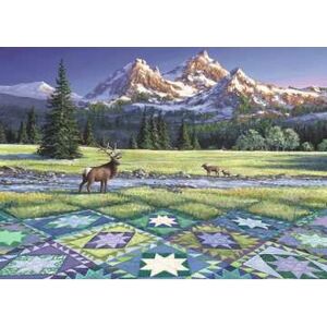 Ravensburger 16788 Puzzle - Mountain Quiltscape - 300 Pieces Ravensburger 16788 Puzzle - Mountain Quiltscape - 300 Pieces