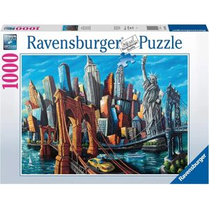 Ravensburger New York 1000-Piece Landscape Puzzle Ravensburger New York 1000-Piece Landscape Puzzle