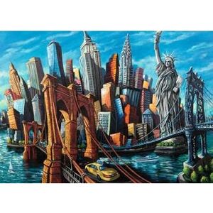 Ravensburger New York 1000-Piece Landscape Puzzle Ravensburger New York 1000-Piece Landscape Puzzle