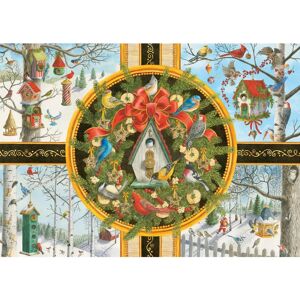 Ravensburger 16835 Puzzle - Christmas Songbirds - 500 Large Pieces Ravensburger 16835 Puzzle - Christmas Songbirds - 500 Large Pieces