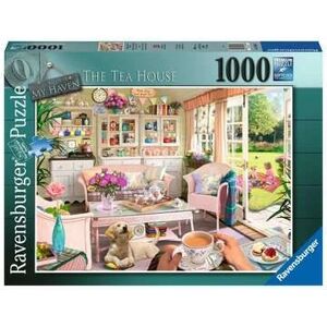 Ravensburger La Maison du Thé Puzzle 1000 pièces - Publicité Ravensburger La Maison du Thé Puzzle 1000 pièces - Publicité