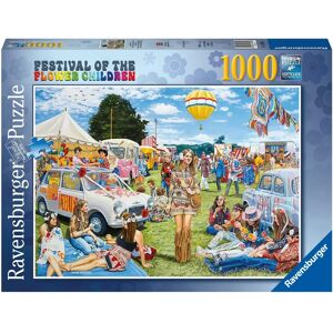 Ravensburger Festival of The Flower Children 1000 Piece Jigsaw Puzzle - Jigsaw Puzzle Ravensburger Festival of The Flower Children 1000 Piece Jigsaw Puzzle - Jigsaw Puzzle