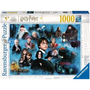 Quebra-cabeça Ravensburger Harry Potter 1000 peças - Mundo Mágico Quebra-cabeça Ravensburger Harry Potter 1000 peças - Mundo Mágico