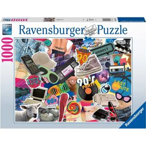 Ravensburger 17388 90s 1000 Piece Jigsaw Puzzle - Retro Nostalgia 1990s Ravensburger 17388 90s 1000 Piece Jigsaw Puzzle - Retro Nostalgia 1990s