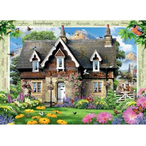 Ravensburger Hillside Cottage 1000 Piece Jigsaw Puzzle - Puzzle Ravensburger Hillside Cottage 1000 Piece Jigsaw Puzzle - Puzzle