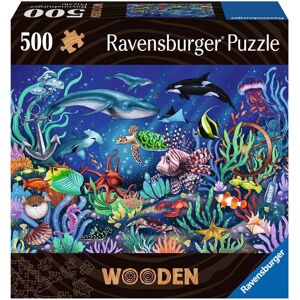 Ravensburger 17515 - Marine World Puzzle - 500 pcs - Wooden, Rectangular Ravensburger 17515 - Marine World Puzzle - 500 pcs - Wooden, Rectangular