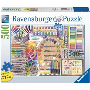 Ravensburger The Artist’s Palette Jigsaw Puzzle - 500 XL - Art Ravensburger The Artist’s Palette Jigsaw Puzzle - 500 XL - Art