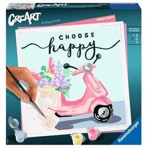 Ravensburger Choisis le bonheur Kit de Peinture par Numéros - Kit de Peinture par Numéros Ravensburger Choisis le bonheur Kit de Peinture par Numéros - Kit de Peinture par Numéros
