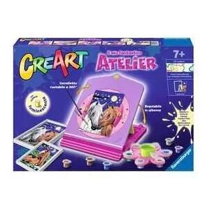 Ravensburger Atelier Creativo Cavalli - Kit di Arte e Mestieri Ravensburger Atelier Creativo Cavalli - Kit di Arte e Mestieri