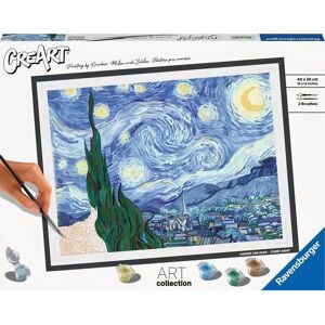 Colección de Arte Ravensburger - Noche Estrellada (Van Gogh) Libro para Colorear y Juego Colección de Arte Ravensburger - Noche Estrellada (Van Gogh) Libro para Colorear y Juego