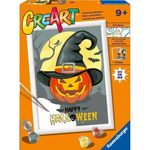 Ravensburger CreArt Serie D Classic - Felice Halloween - Set di Pittura per Bambini Ravensburger CreArt Serie D Classic - Felice Halloween - Set di Pittura per Bambini