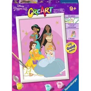 Ravensburger CreArt - MNZ - Disney Princesses - Painting Set for Kids 9+ Ravensburger CreArt - MNZ - Disney Princesses - Painting Set for Kids 9+