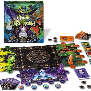 Ravensburger Disney Villainous Unstoppable Board Game - Board Game Ravensburger Disney Villainous Unstoppable Board Game - Board Game