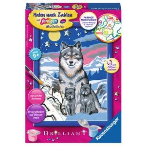 Kit de Peinture par Numéros Ravensburger - Enfants 9+ - 13x18 cm - Publicité Kit de Peinture par Numéros Ravensburger - Enfants 9+ - 13x18 cm - Publicité
