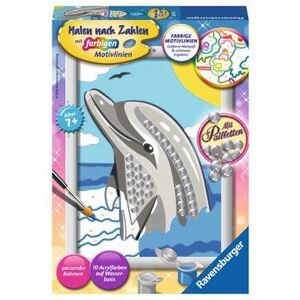 Ravensburger Delfín Pintar por Números - Kit de Arte Ravensburger Delfín Pintar por Números - Kit de Arte