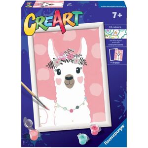 Ravensburger CreArt No Drama Llama Color by Numbers Kit - Painting Ravensburger CreArt No Drama Llama Color by Numbers Kit - Painting