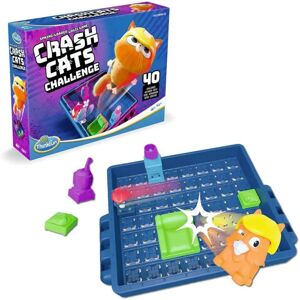 Ravensburger ThinkFun Crash Cats Challenge Logic Game - Logic Game Ravensburger ThinkFun Crash Cats Challenge Logic Game - Logic Game