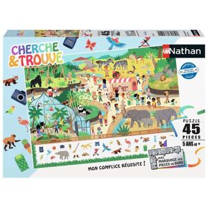 Nathan 86152 Puzzel - 45-delige Puzzel - Dierentuin Nathan 86152 Puzzel - 45-delige Puzzel - Dierentuin
