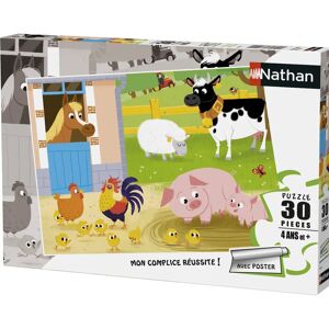 Nathan 863655 Puzzle Fattoria - 30 pezzi - Giocattolo Educativo Nathan 863655 Puzzle Fattoria - 30 pezzi - Giocattolo Educativo