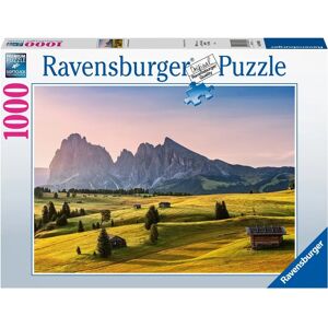 Ravensburger Seiser Alm Dolomites South Tirol 1000 Piece Jigsaw Puzzle - Landscape Puzzle Ravensburger Seiser Alm Dolomites South Tirol 1000 Piece Jigsaw Puzzle - Landscape Puzzle